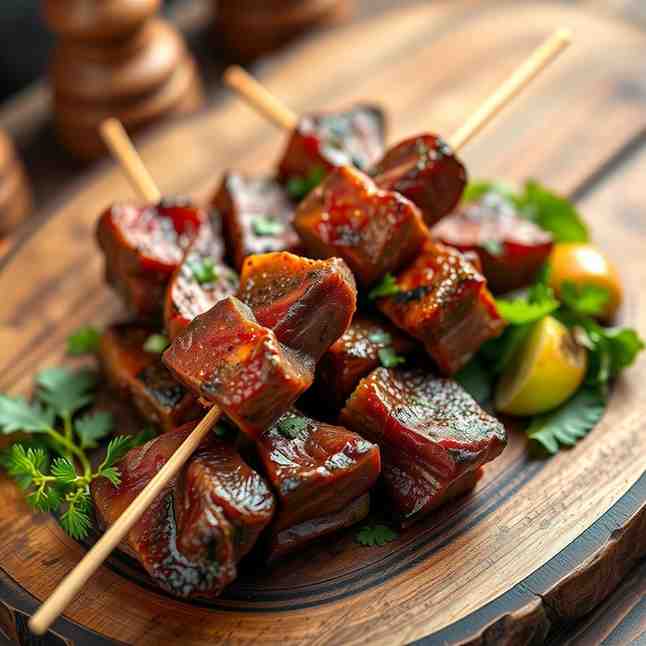 Bolivian Anticuchos - Skewer Meat Recipe